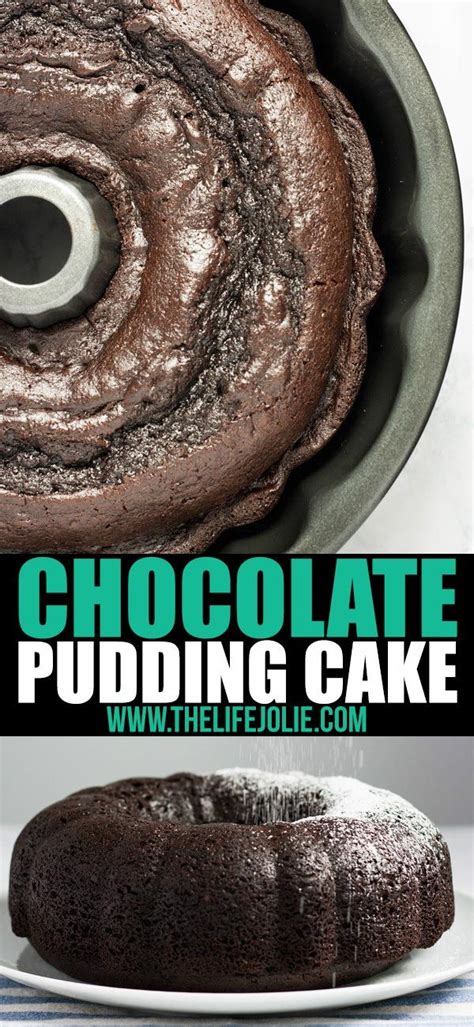 This Quick And Easy Chocolate Pudding Cake Recipe Is A Delicious Cake Mix Hack The Chocolate