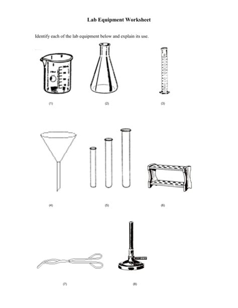 39 Worksheet Lab Equipment Answer Key Worksheet Resource