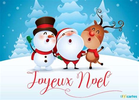 Cartes Joyeux Noël Gratuits 123cartes