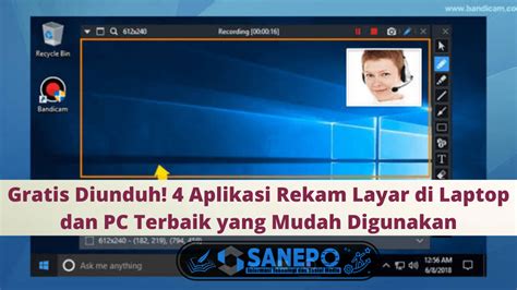 Gratis Diunduh Aplikasi Rekam Layar Di Laptop Dan Pc Terbaik Yang