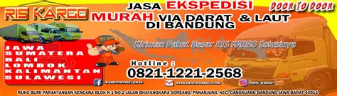 Ekspedisi Bandung Samarinda Kg Ris Kargo