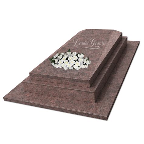 Monument Funeraire Classique En Himalaya Blue Avec Simple Tomable En