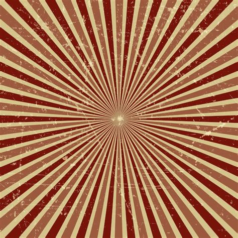 Premium Vector Vintage Grunge Starburst Background