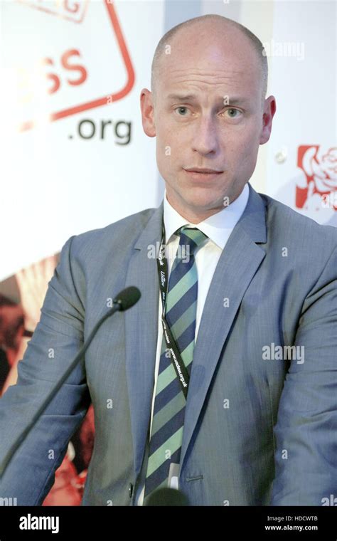 Stephen Kinnock attending the Labour Party Conference at the Exhibition Centre Liverpool in ...