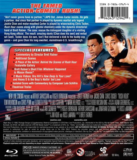 Rush Hour Blu Ray Kvarnvideo Se