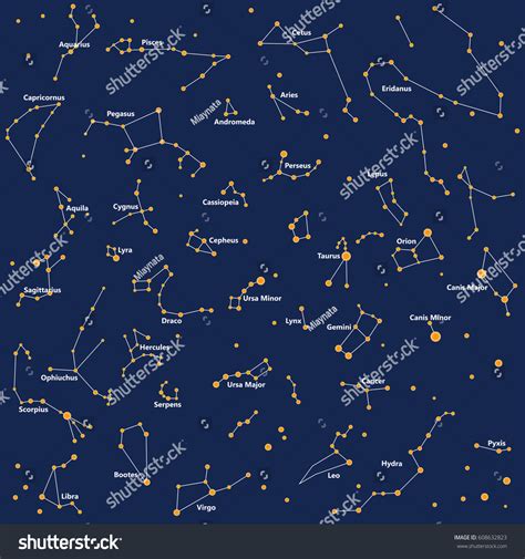 5 539 Constellations Northern Images Stock Photos Vectors Shutterstock