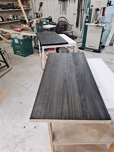 Black Gel Stain On Poplar General Finishes Design Center