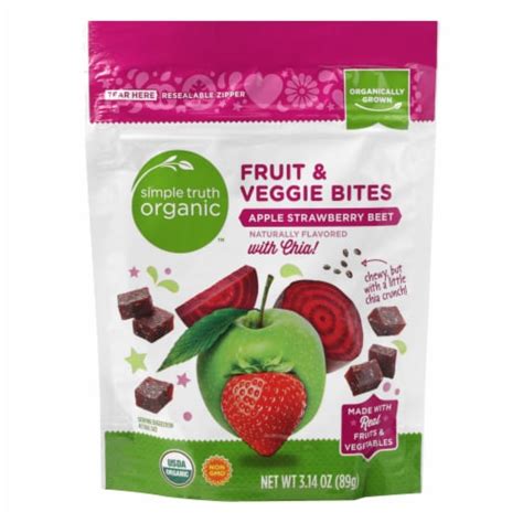 Simple Truth Organic Apple Strawberry Beet With Chia Fruit Veggie