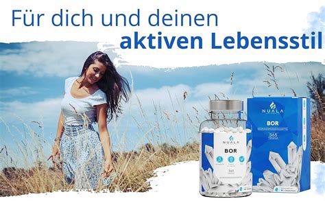 Nuala Naturals Bor Tabletten Enth Lt Hochwertige Bors Ure