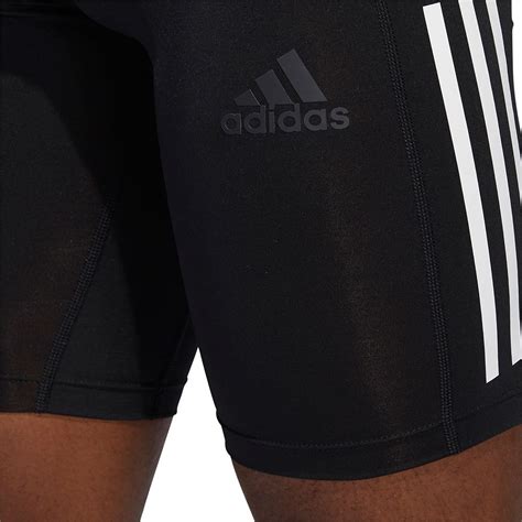 Adidas Techfit 3 Stripes Short Tight Black Traininn