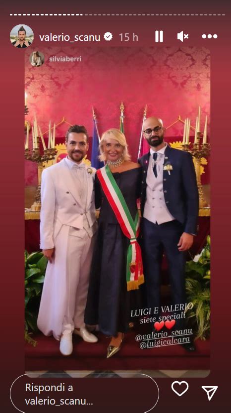 Matrimonio Valerio Scanu E Luigi Calcara Foto E Dettagli