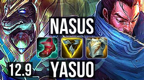 Nasus Vs Yasuo Top 715 20m Mastery 1100 Games Br Diamond