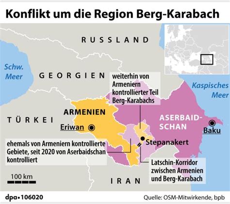 Berg Karabach Aserbaidschan Erkl Rt Milit Reinsatz F R Beendet Shz