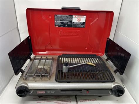 Coleman Perfectflow Instastart Burner Propane Stove Grill Ebay