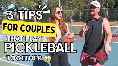 3 Tips For Couples That Play Pickleball Together Pickleball Doubles Strategy And Couples