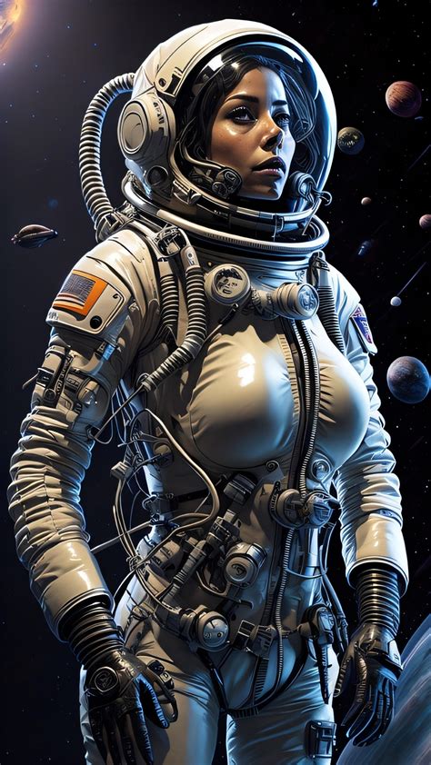 female astronaut 3 by lb169 on DeviantArt