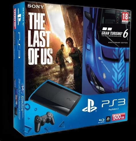 Sony Playstation Slim The Last Of Us Gran Turismo Bundle