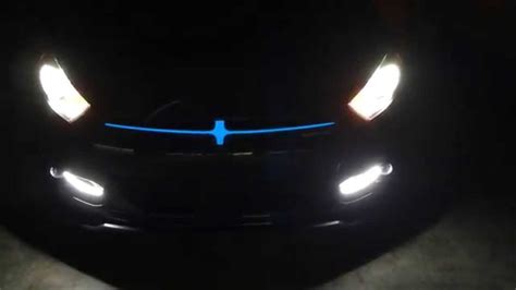 Dodge Dart Oracle Running Lights Youtube