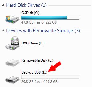 USB Drive: Detected as Hard Disk Drive (Fixed Disk) in Windows Explorer