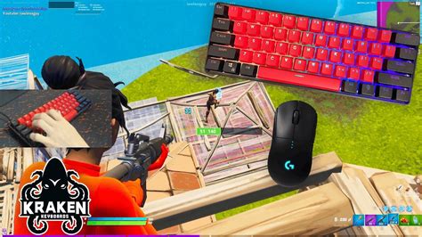 Unboxing The Kraken Pro 60 Mechanical Keyboard Fortnite Keyboard