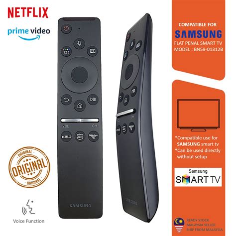 Original Samsung Voice Function Netflix Prime Video Led Smart Flat