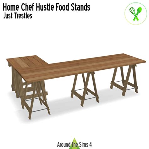 Around The Sims Food Stands For Home Chef Hustle Pack