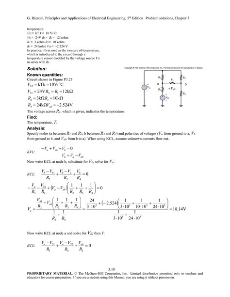 Principles And Applications Of Electrical Engineering Th Edition