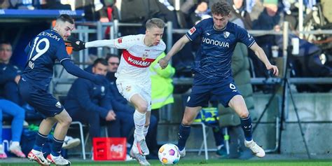 Über 50 Fotos vom Spiel Chris Führich mit VfB Stuttgart beim VfL Bochum