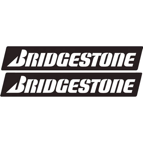 2x Bridgestone Style 3 Stickers Decals Decalshouse