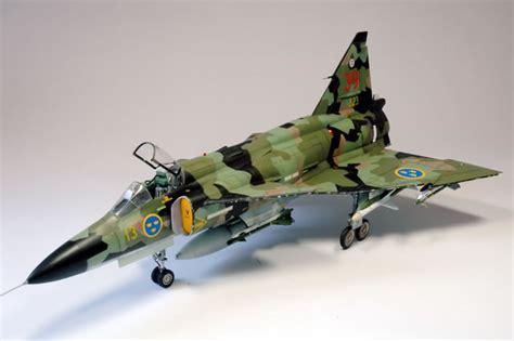 JA 37 Viggen By Jordi Lario Airfix 1 48