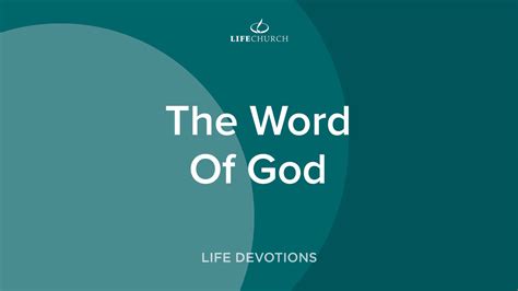 The Word Of God – Life Church UK