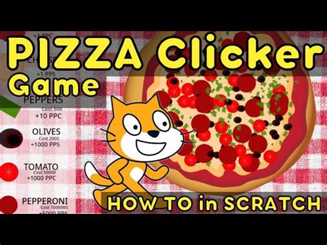 Pizza Clicker Game in Scratch | How to Create in Scratch Coding ...