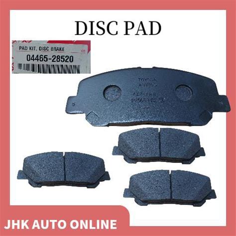 TOYOTA ESTIMA ACR50 VELLFIRE AGH20 ALPHARD GGH30 OLD MODEL DISC PAD