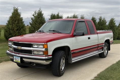 46k Mile 1995 Chevrolet K1500 Silverado Z71 4x4 For Sale On Bat Auctions Sold For 28 000 On