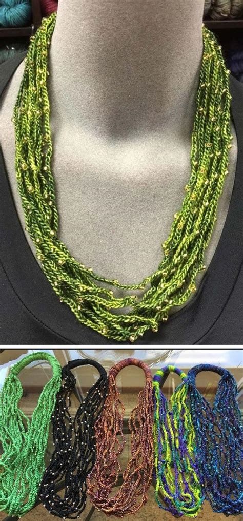 15 Crochet Necklace Free Patterns And Instructions With Pictures