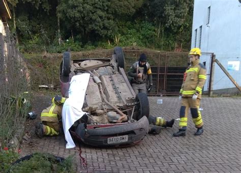 Gelo Na Pista A Causa De Dois Acidentes Uma Pessoa Morreu Jornal