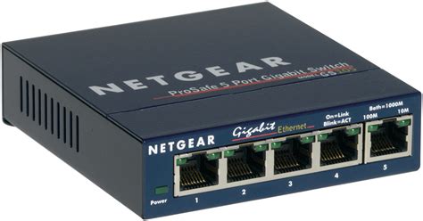 NETGEAR ProSAFE Unmanaged GS105 Desktop 5 Gigabit Ethernet