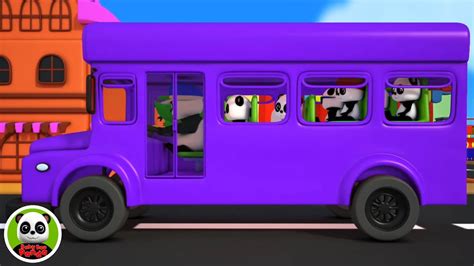 Roues Sur le Bus 3d Comptines et Chansons pour Bébés en Français YouTube