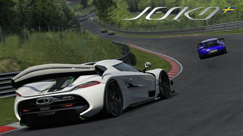 Koenigsegg Jesko trackday at Nürburgring Nordschleife Assetto Corsa