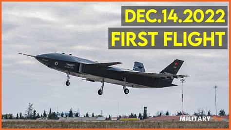 Turkish Unmanned Fighter Jet Kizilelma Makes Maiden Flight Youtube