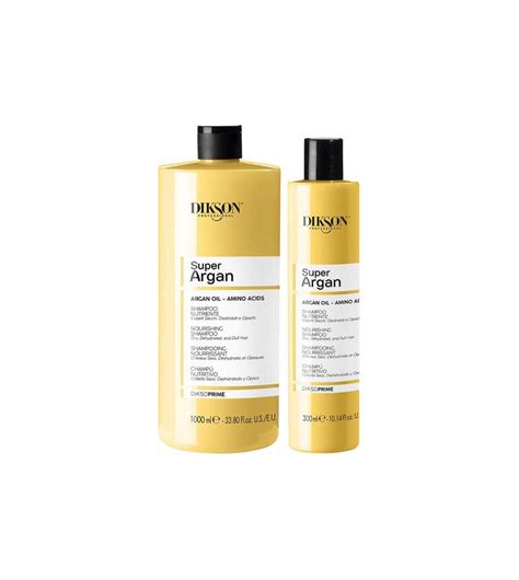 SHAMPOO SUPER ARGAN Nutriente Capelli Secchi DIKSON PRIME Scegli Il