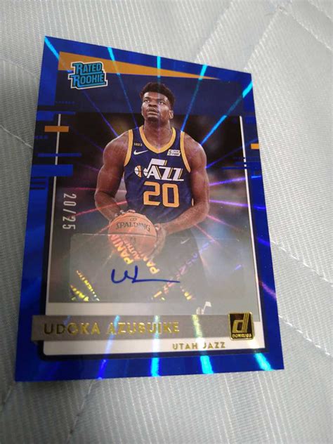 Panini Donruss Rc Auto Udoka Azusuike