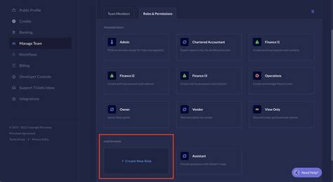 Create User Roles Razorpay Docs