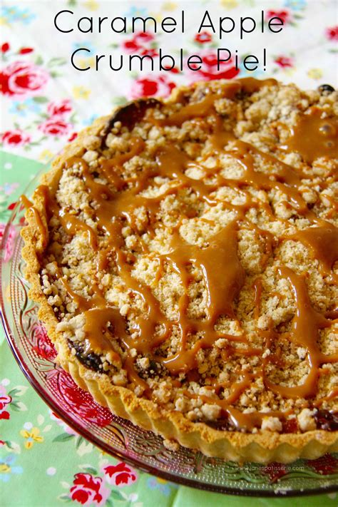 Caramel Apple Crumble Pie Janes Patisserie