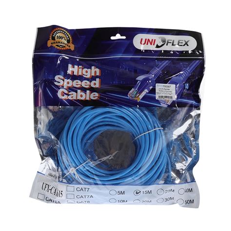 Patch Cord Cat6 Utp Cable 15m Uniflex Ufx Cat615 คละสี Advice จ