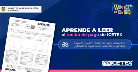 Icetex On Twitter ¡creamos Un Recibo De Pago Interactivo Para Ti 👉