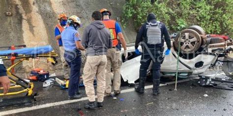 Víctimas Del Accidente En El Libramiento Norte De Tepic Ya Han Sido Identificadas El Sol De