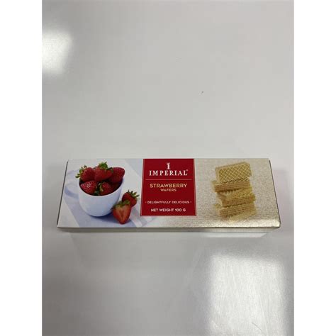 Bánh Xốp Strawberry Tiramisu Wafers Imperial 100g Shopee Việt Nam