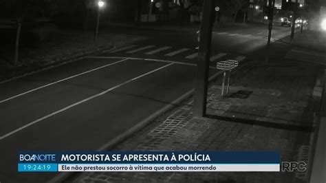 Motorista Suspeito De Atropelar E Matar Idoso Em Curitiba Se Apresenta