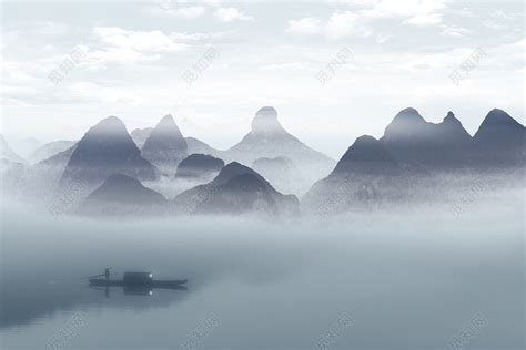 古风壁纸山水画壁纸古风古风壁纸水墨第4页大山谷图库